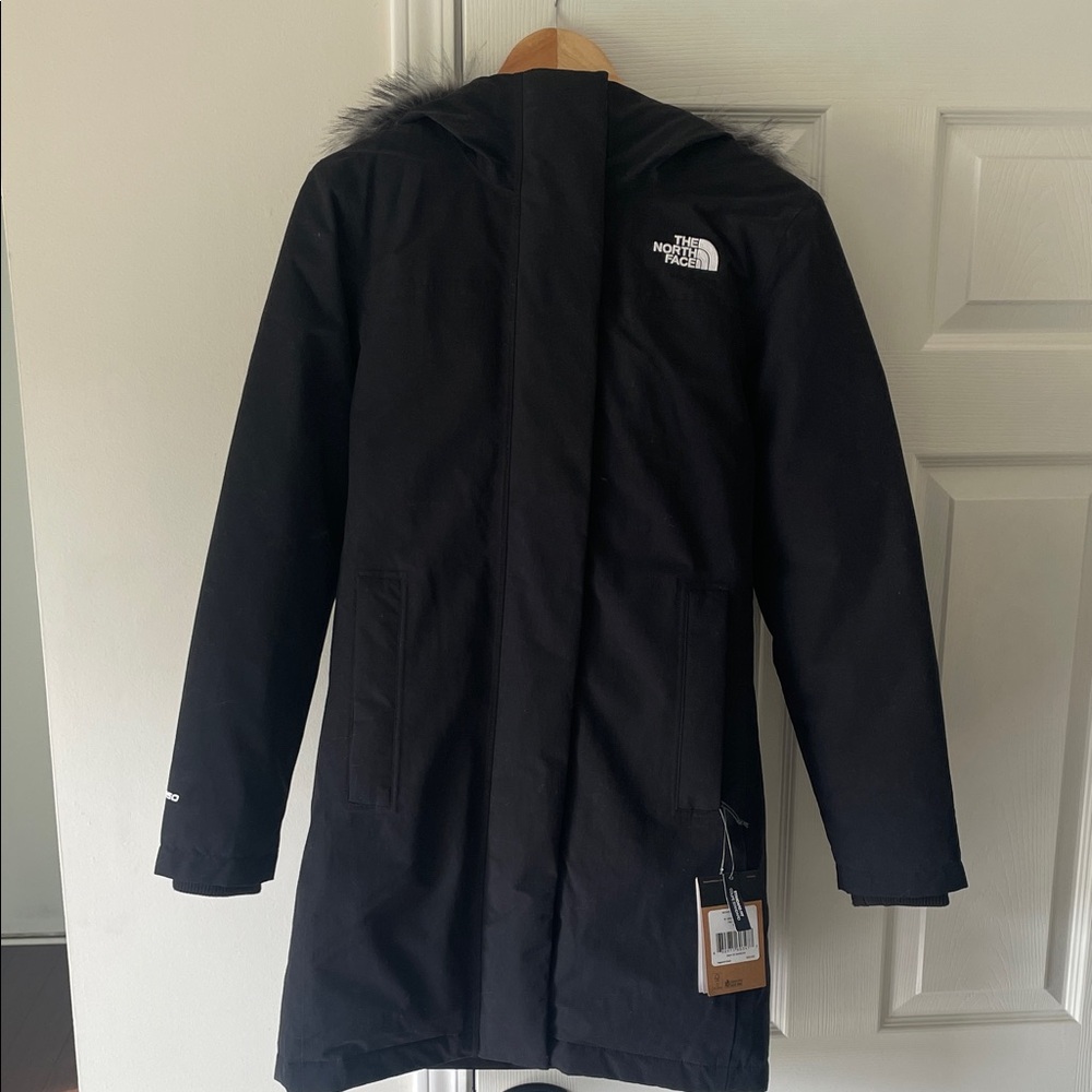 The North Face Black Hooded Coat